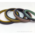 Carbon filled ptfe piston shaft sealing